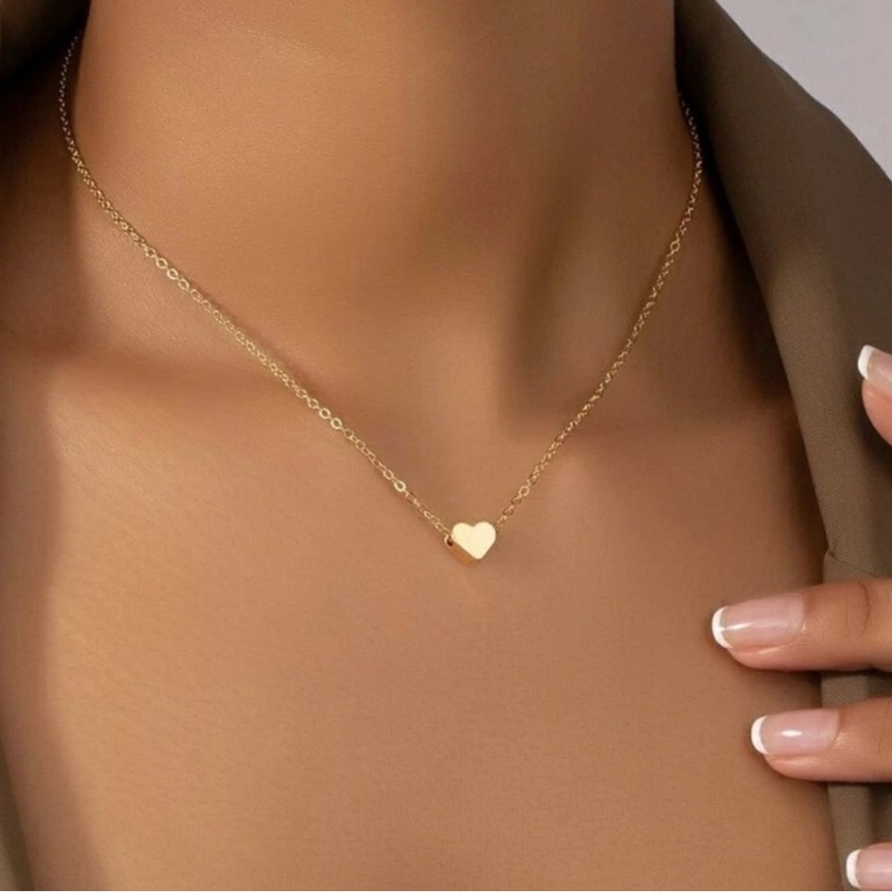COPY - SHEIN | Gold Heart Necklace | Popular